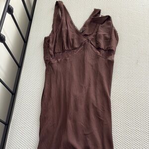 Wild Fable Brown Maxi Dress